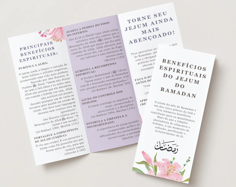 Capa: Benefícios Espirituais do Mês do Ramadan